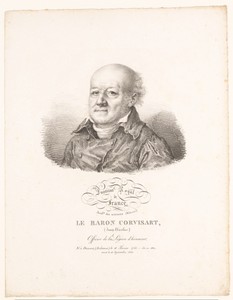 Portret van de arts Jean-Nicolas Corvisart