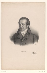 Portret van de arts Jean Noël Hallé