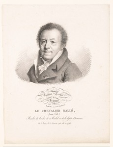 Portret van de arts Jean Noël Hallé