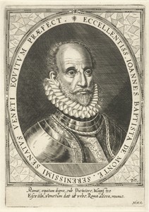 Portret van de arts Johannes Baptista Montanus