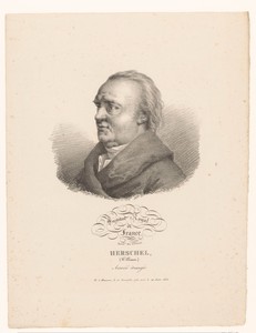 Portret van de astronoom Frederick William Herschel