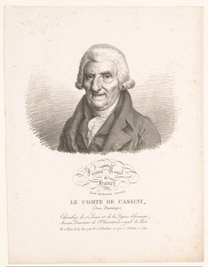 Portret van de astronoom Jean-Dominique de Cassini