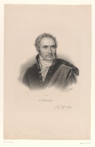 Portret van de bankier en staatsman Casimir-Pierre Périer