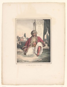 Portret van de bewaker van de zegels van Ali, pasja van Ioannina