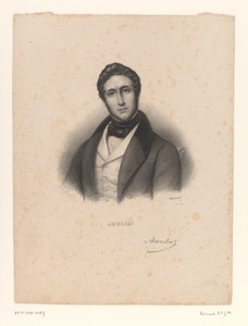 Portret van de chirurg en uroloog Jean Zuléma Amussat