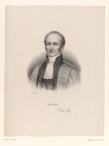 Portret van de chirurg Pierre Augustin Béclard