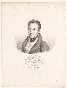 Portret van de dichter Charles-Louis Mollevaut