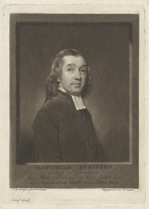 Portret van de dichter en predikant Matthias Jorissen