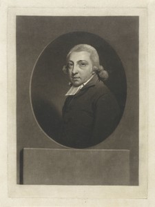 Portret van de dichter en predikant Reinier Pieter van de Kasteele