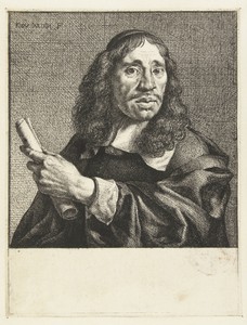 Portret van de dichter Jan de Vos