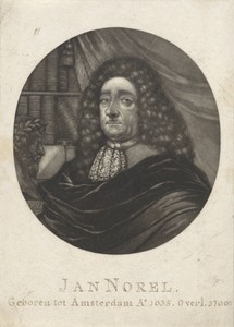 Portret van de dichter Jan Norel