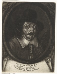 Portret van de dichter Jan Soet