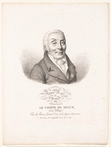 Portret van de diplomaat Louis-Philippe de Ségur