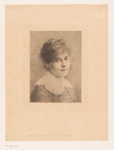 Portret van de dochter van de kunstenaar, Marie Danse