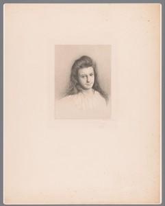 Portret van de dochter van Victor-Charles Mahillon
