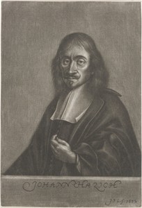 Portret van de drukker Johann Hazich
