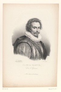 Portret van de edelman Jean-Louis de Nogaret de La Valette