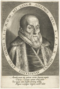 Portret van de Friese arts Adolph Occo