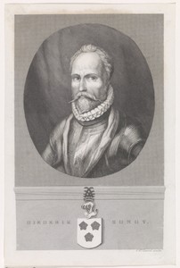 Portret van de gouverneur Diederik Sonoy