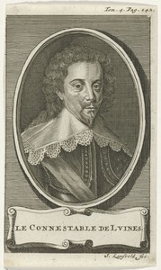 Portret van de grootofficier van Luynes