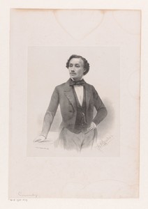 Portret van de heer Couwenberg