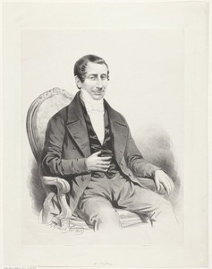 Portret van de heer De Castro