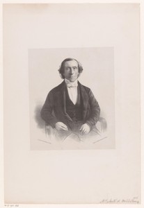 Portret van de heer Serlé Horst