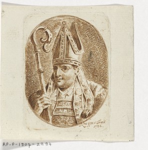 Portret van de heilige Bonifatius