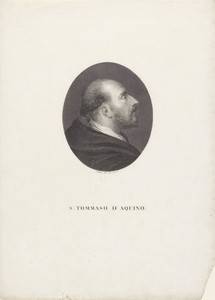 Portret van de heilige Thomas van Aquino
