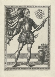 Portret van de hertog van Alva