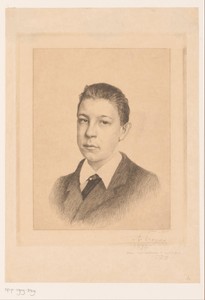 Portret van de jongste zoon van Victor-Charles Mahillon