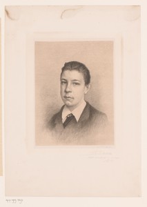 Portret van de jongste zoon van Victor-Charles Mahillon