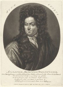 Portret van de jurist en hoogleraar Alexander Arnold Pagenstecher