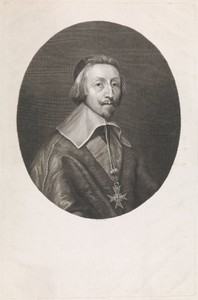 Portret van de kardinaal van Richelieu