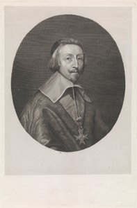 Portret van de kardinaal van Richelieu