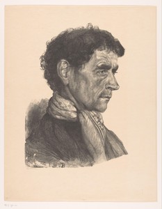 Portret van de Katwijkse visser Jacob van Duyvenvoorde, bijgenaamd het Stiertje