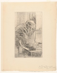 Portret van de kunstenaar Edouard Vuillard