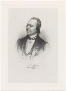 Portret van de kunstenaar Louis Royer