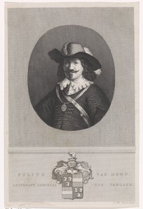 Portret van de luitenant-admiraal Philips van Dorp
