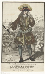 Portret van de maarschalk de Luxembourg, ca. 1696