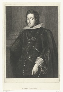 Portret van de Marquis de Mirabeau