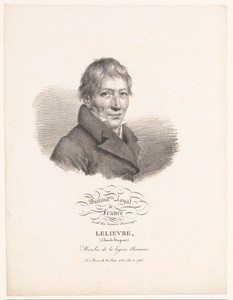 Portret van de mineraloog Claude-Hugues Lelièvre