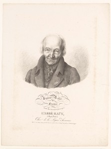 Portret van de mineraloog René Just Haüy