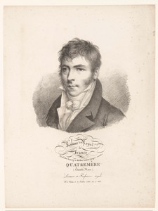 Portret van de oriëntalist Étienne Marc Quatremère