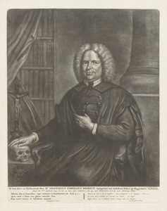 Portret van de pastoor Franciscus Cornelius Dierout
