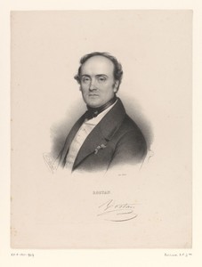 Portret van de patholoog Léon Rostan