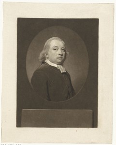 Portret van de predikant Abraham Bowier