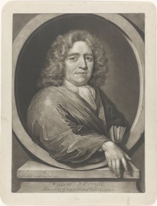 Portret van de predikant en dichter Willem d'Orville