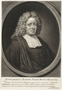 Portret van de predikant Engelbertus Dorper