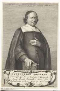 Portret van de predikant Everhard Bornaeus